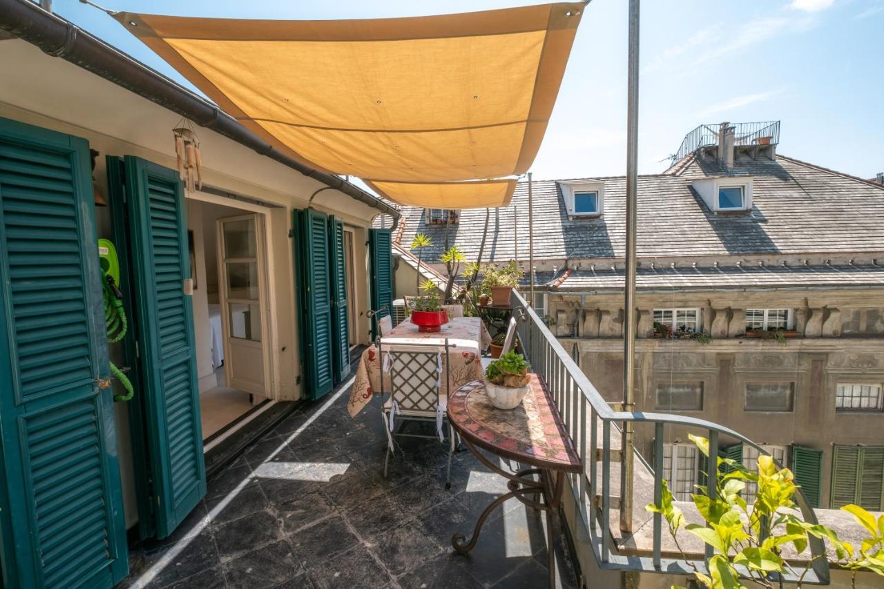 Attico Palazzo Giustiniani Bed & Breakfast Genoa Exterior photo