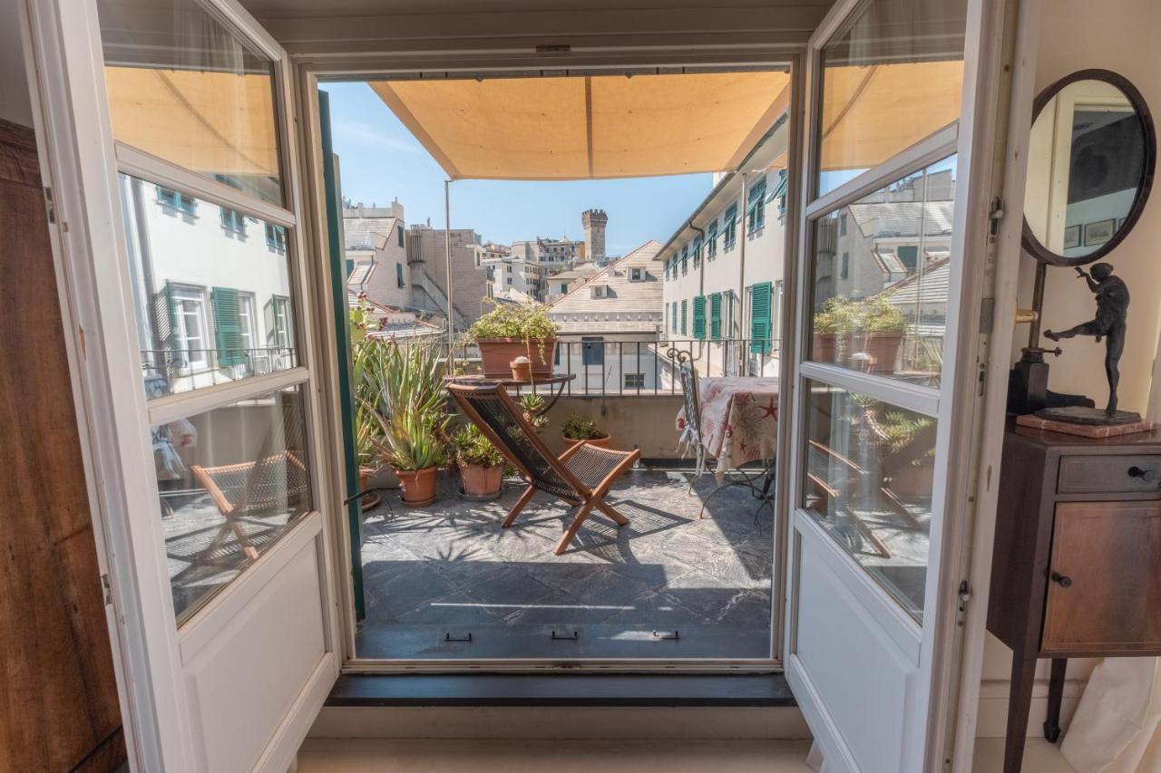 Attico Palazzo Giustiniani Bed & Breakfast Genoa Exterior photo