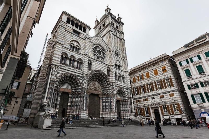 Attico Palazzo Giustiniani Bed & Breakfast Genoa Exterior photo